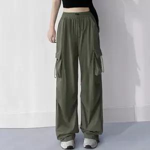 고퀄리티   소재 MD004 배기팬츠 밴딩 시원한 허리 여성