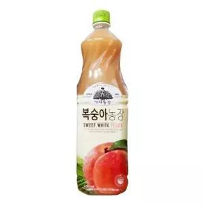 [셀러허브][웅진식품] 웅진 가야농장 복숭아농장 1.5L 12개_ (S33570676)