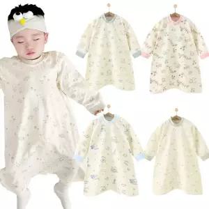 [MS KIDS][엠에스키즈] 신생아 유아 코지 순면 슬립색 수면잠옷 [P003785141]