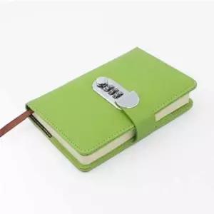 [문구/오피스] 잠금형 다이어리 수첩 업무 노트 그린색 사무용