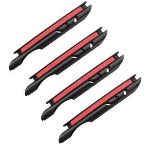 아벤틱 텐카라 라인 키퍼/와인더, 로드 낚시 태클에 장착된 4Pcs 휴대용 내구성 보빈 와인더 클립