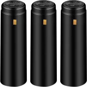 BGMAXimum PVC 히트 슈링크 캡슐 120 카운트 매트 블랙 와인 랩 슬리브 캡 전문가 제조 셀러 및 가정용