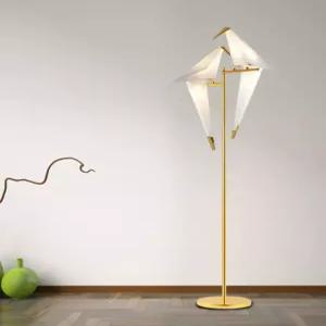종이새 조명 스탠드 플로어 인테리어 거실 무드등 램프 침실