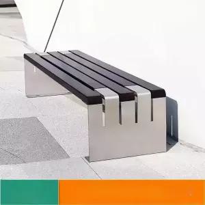 스테인레스 공원의자 야외벤치 등벤치 카페 테라스 평벤치