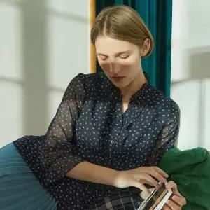 마르조1종쿨샤벳 블라우스VASFB0302334859