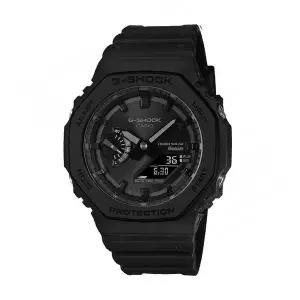 지샥 GA-B2100-1A1 지얄오크 블루투스 타프솔라 남성 아나디지 우레탄 손목 시계