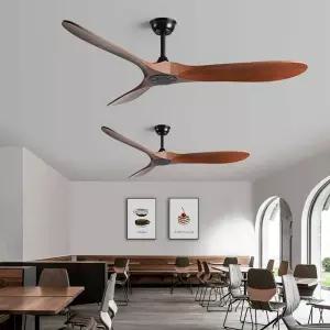 원목 천정 실링팬 천장 선풍기 거실 환기 우드 업소용 천장팬