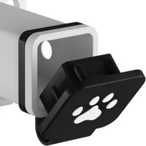 UTSAUTO 트레일러 히치 커버 2인치 포 프린트 견인 플러그 삽입 리시버 튜브 지프 닷지 램 포르쉐