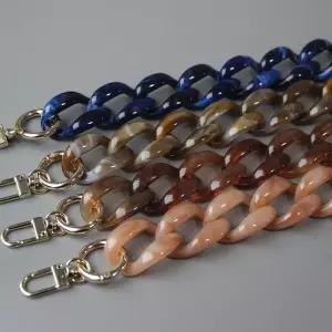 가방끈 아크릴 스트랩 핸드백 탈착식 교체 체인 어깨