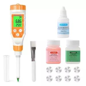 식품 발효 통조림 요리를 위한 pH 미터 디지털 테스터 - 사워도우 빵 치즈 핫소스 요거트를 정확한 스마트