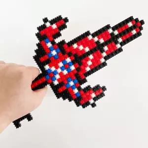 툭툭블럭 초등 남아선물 조립블럭 창 방패 만들기세트 집콕