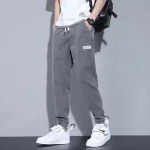 가을 캐주얼 튜닉 봄형 청바지 트렌드 남자바지 배기핏 와펜 9부 원템1