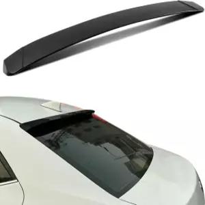 2014-2019 토요타 코롤라 4도어 세단 XLE 외장 액세서리 스타일링 키트용 SCITOO ABS 블랙 리어 윈도우 탑