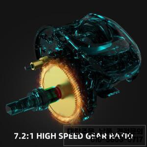 KastKing Royale MegaTron 롱 캐스트 베이트캐스팅 릴 7.2:1 기어비 민물 알루미늄 스풀 8 KG 드래그 낚시