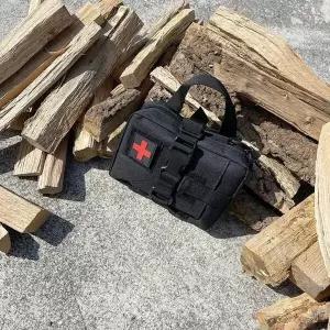 EDC 구급 응급파우치 가방 몰리시스템 여행 비상약 파우치 약 학교 캠핑