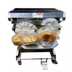 부채꼴 결속기 빵봉투 베이커리 포장기 7500 실링기 매듭