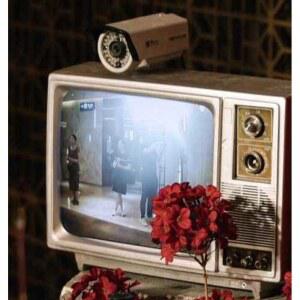 레트로TV 카메라 소품 엔틱 드라이브 골동품 옛날 14인치 USB 텔레비