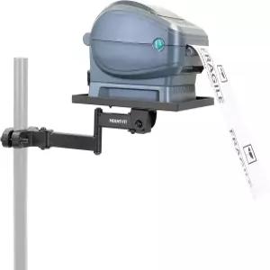 마운트잇! 열 라벨 프린터용 프린터 폴 마운트 회전 트레이 포함 풀 모션 암 최대 11파운드 및 기울기