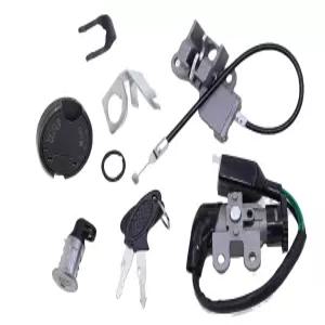 스쿠터 Gy6 49cc 50cc 150cc 타오타오 피스 로케타 존웨이 NST 탱크용 트리말 점화 스위치 키 세트