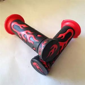 XKMT- 플레임 젤 스타일 H 그립 레드 ATV 쿼드 가와사키 폴라리스 세아두 봄바디어 제트 스키 포맨 레콘