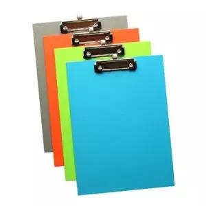 클립보드 A4 주황색 1P 서류철 결재판 메뉴판 파일철