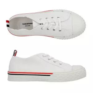 [톰브라운] 남성 스트라이프 컬리지에이트 스니커즈(MFD253A F0102 100)