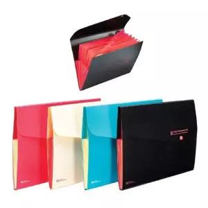 컬러 8분류 문서 파일 2P 섹션 클리어 화일 바인더