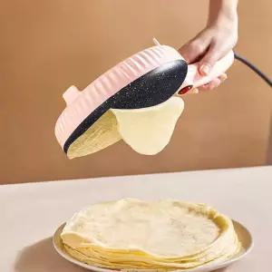 크레페 기계 전병 크레이프 메이커 원형 핫케이크 전기