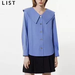 [리스트][리스트] 세일러 코튼 케이프카_라 블라우스 (택가격 198000원) (P003520134)