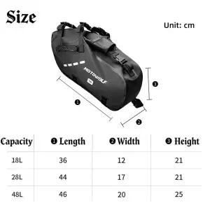 스포츠 바이크 오토바이 방수 범용 내구성 여행용 러기지 새들백 패니어 가방 BMW 혼다 가와사키 야마하용