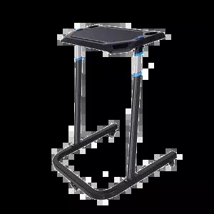 실내 자전거 트레이너 데스크 높이조절 이동형 컵홀더