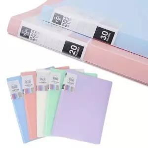 A4 서류 파일케이스 화일홀더 클리어파일 파일철