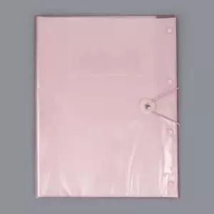 A3 클리어 화일 40매 핑크 화일북 문서철 화일케이스