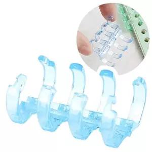 8홀 제본링 파랑 바인더링 스프링 똑딱링 셀프 노트