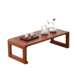 원목 좌탁 티테이블 다다미형 심플 소반 중국풍