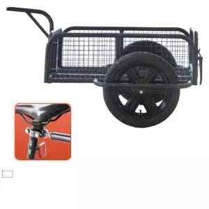 전기 자전거 트레일러 캠핑 수레 바이크 화물 견인 경량 카트