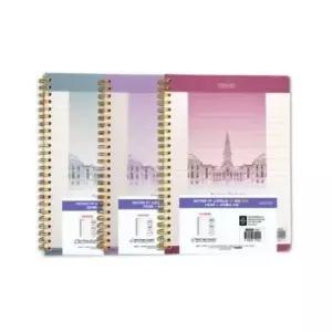 포켓 절취스프링 노트(A5 좌철 80매 번들 옥스포드)