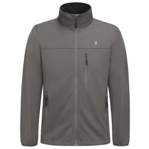 리틀 동키 앤디 남성용 경량 소프트쉘 재킷 윈드브레이커 방수 재킷, 러닝 골프 하이킹용 포켓 3개 포함