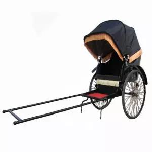 엔틱 인력거 관광지 수레 마차 행사용 소품 개화기 촬영