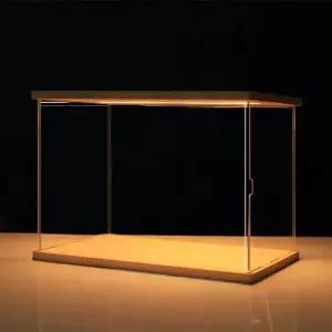 아크릴 진열대 매립형 조명 진열장 계단식 피규어 진열장