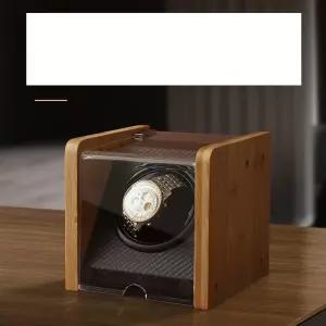 오토매틱 시계케이스 워치 와인더 보관함 원목 거치대 자동 태엽 감기 와인딩