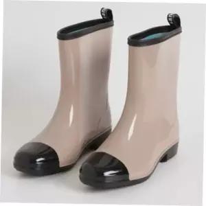 투톤컬러 여성 러버장화 패션장화 롱장화 여름 장화