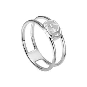 [정품] 구찌 Gucci Interlocking G Thin Open Band Silver 인터로킹 씬 오픈 밴드 실버 901069