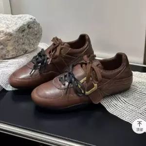 가을 빈티지 여친 스트랩 양가죽 러닝화 투 버클 원픽3