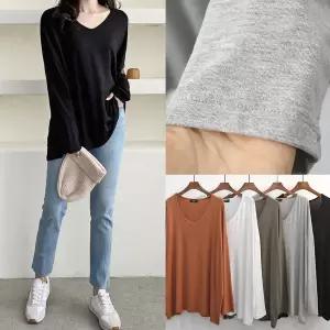 [하프클럽/아이우먼]위쉬몰 MS 데이스레이온브이넥티(T574H603) 빅사이즈