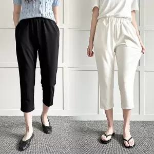 [하프클럽/아이우먼]위쉬몰 LO 쿨스판8부배기팬츠716(P403H603) 빅사이즈