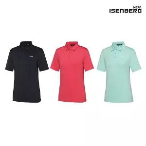 [네파이젠벅] 클래식 카라 반팔티셔츠 여성 3종세트