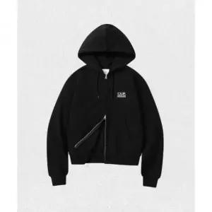 매장정품 코드그라피 CGP 우먼 스퀘어 로고 크롭 후드 집업블랙 CBEBWTC201BK 1412517