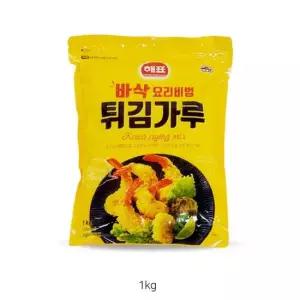 쿨샵 해표 바삭요리비법 튀김가루 고소한튀김요리 1kg 빵가루 밀가루 부침가루 튀김가루