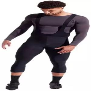 펄 이즈미 남성용 써멀 3/4 사이클링 비브 타이츠 엘리트 샤모아로 물을 튕겨내고 하이 스트레치 및 단열